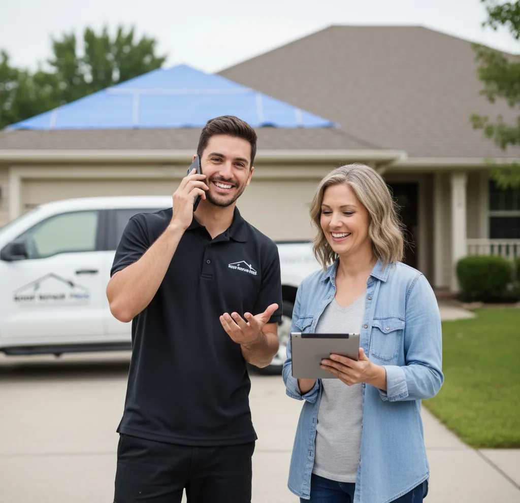 Modern Solutions Roof Repair customer support in Washburn
